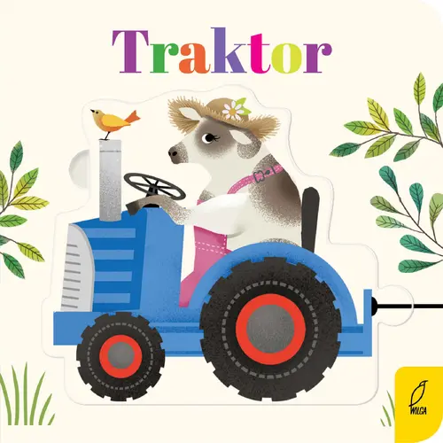 Okładka: Czytanki - układanki. Traktor