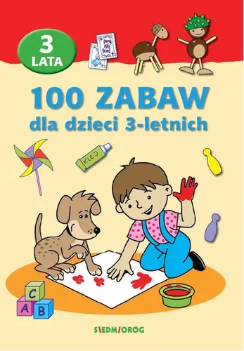 Okładka: 100 zabaw dla dzieci 3-letnich