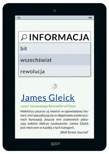 Okładka: Informacja. Bit, wszechświat, rewolucja