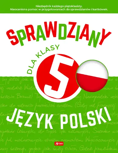 Okładka: Sprawdziany dla klasy 5. Język Polski