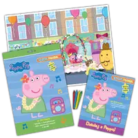 Okładka: Peppa Pig. Zgrana paczka. Działaj z Peppą!