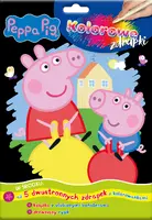 Okładka: Świnka Peppa Kolorowe zdrapki cz.1
