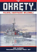 Okładka: Okręty Polskiej Marynarki Wojennej t.35