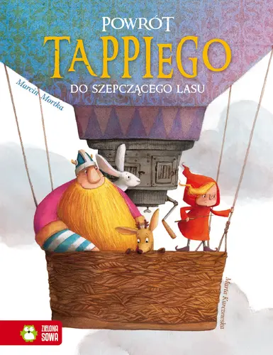 Okładka: Powrót Tappiego do Szepczącego Lasu