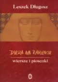 Okładka: Dusza na ramieniu. Wiersze i piosenki