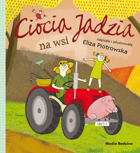 Okładka: Ciocia Jadzia na wsi