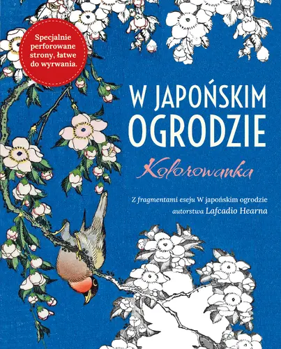 Okładka: W Japońskim ogrodzie. Kolorowanka antystresowa