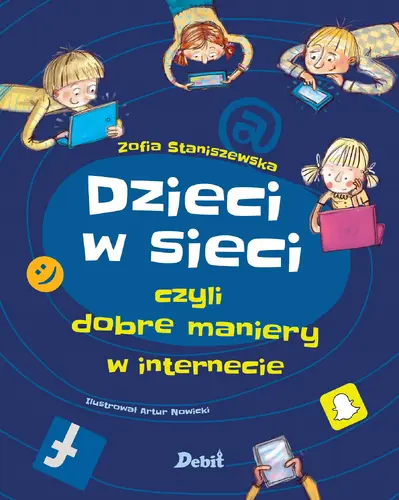 Okładka: Dzieci w sieci, czyli dobre maniery w internecie