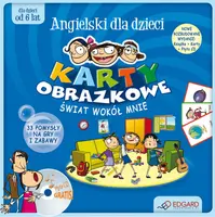 Okładka: Angielski Karty dla dzieci - Świat wokół mnie od 6 lat NOWA EDYCJA