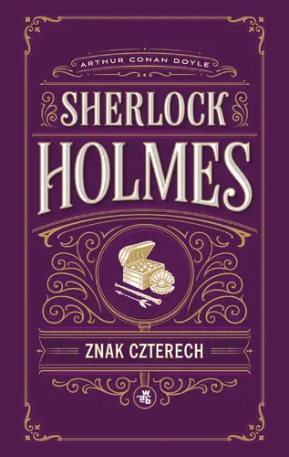 Okładka: Znak czterech. Sherlock Holmes