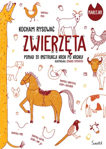 Okładka: Zwierzęta. Kocham rysować