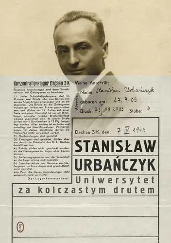 Okładka: Uniwersytet za kolczastym drutem