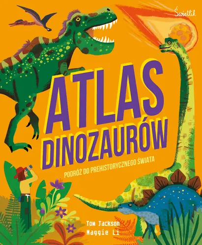 Okładka: Atlas Dinozaurów