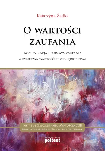 Okładka: O wartości zaufania
