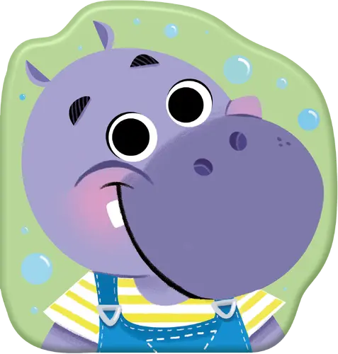 Okładka: Zabawa w kąpieli. Wesoły hipcio