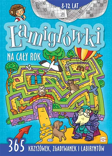 Okładka: Łamigłówki na cały rok