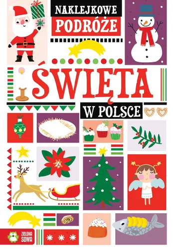 Okładka: Naklejkowe podróże. Święta w Polsce