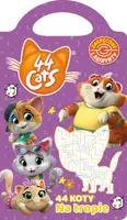 Okładka: 44 Cats. Zakręcone labirynty. 44 koty Na tropie.