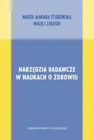 Okładka: Narzędzia badawcze w naukach o zdrowiu