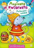 Okładka: Magiczne zwierzęta. Malowanki wodne