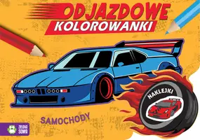 Okładka: Odjazdowe kolorowanki. Samochody