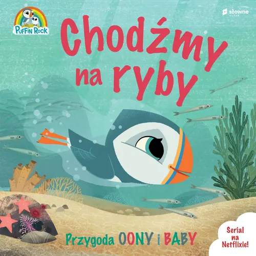 Okładka: Wyspa Puffinów. Chodźmy na ryby