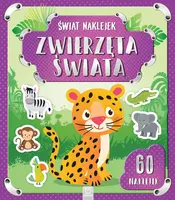 Okładka: Świat naklejek. Zwierzęta świata