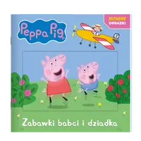 Okładka: Peppa Pig. Ruchome obrazki. Zabawki babci i dziadka