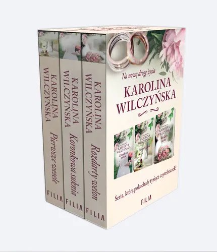 Okładka: Pakiet: Pierwsze wesele / Koronkowa suknia / Rozdarty welon