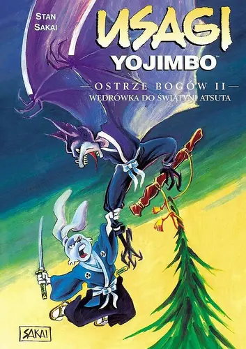 Okładka: Ostrze bogów II. Wędrówka do świątyni Atsuta