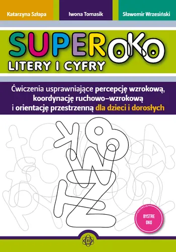 Okładka: Superoko. Litery i cyfry