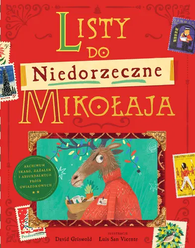 Okładka: Niedorzeczne listy do Mikołaja