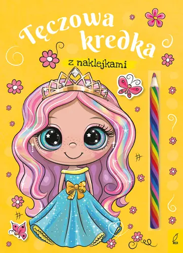 Okładka: Tęczowa kredka. Królewna