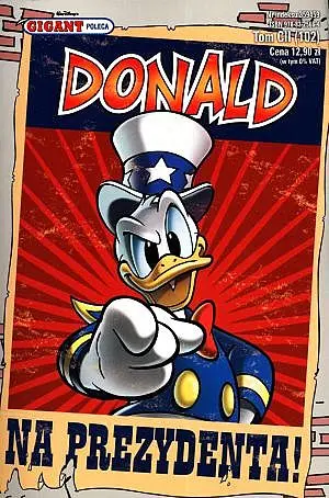 Okładka: Donald na prezydenta
