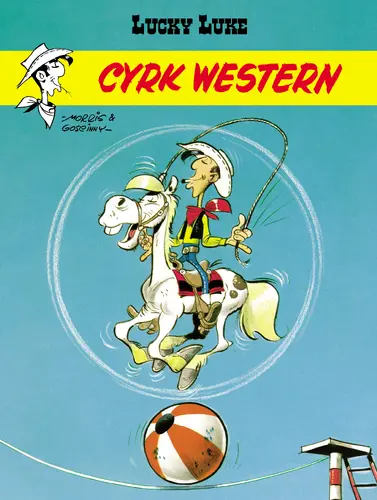 Okładka: Cyrk Western. Lucky Luke