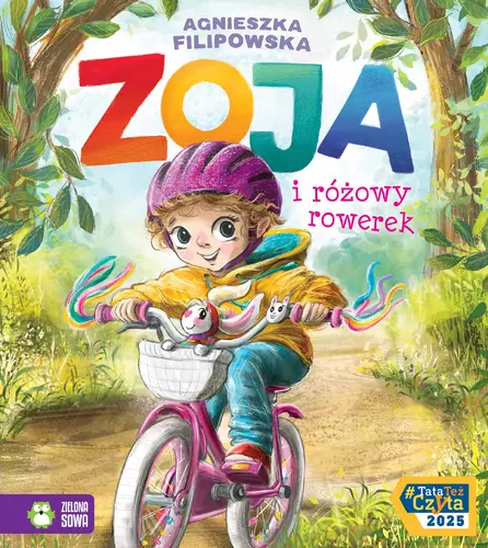 Okładka: Zoja i różowy rowerek