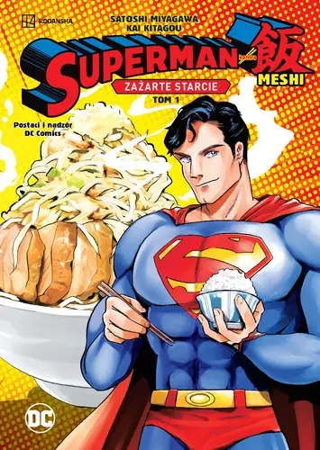 Okładka: Superman kontra Meshi. Zażarte starcie. Tom 1