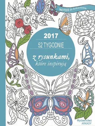 Okładka: 52 tygodnie z rysunkami, które inspirują