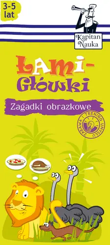 Okładka: Zagadki obrazkowe Łamigłówki 3-5 lat
