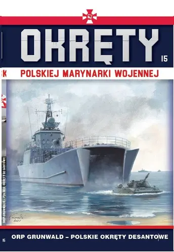 Okładka: Okręty Polskiej Marynarki Wojennej t.15