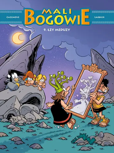 Okładka: Mali Bogowie. Tom 9. Łzy Meduzy