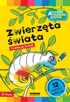 Okładka: Zwierzęta świata. Akademia mądrego dziecka. Poznaję świat