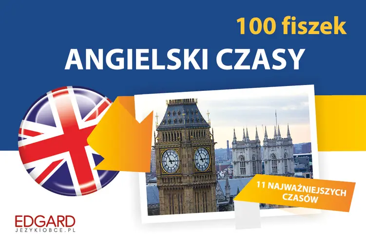 Okładka: Angielski 100 Fiszek Czasy