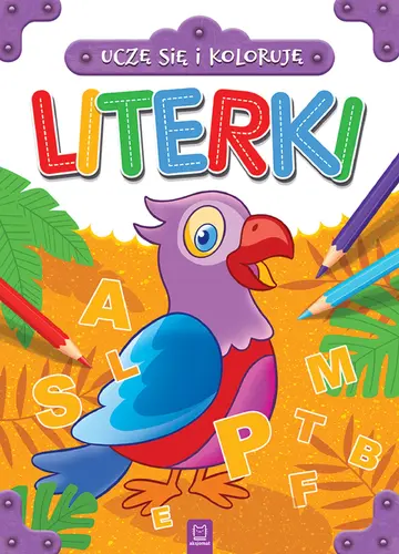 Okładka: Uczę się i koloruję. Literki
