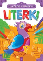 Okładka: Uczę się i koloruję. Literki