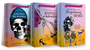 Okładka: Pakiet: Gwóźdź do trumny, Kopnij w kalendarz, Do grobowej deski