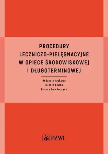 Okładka: Procedury leczniczo-pielęgnacyjne w opiece środowiskowej i długoterminowej