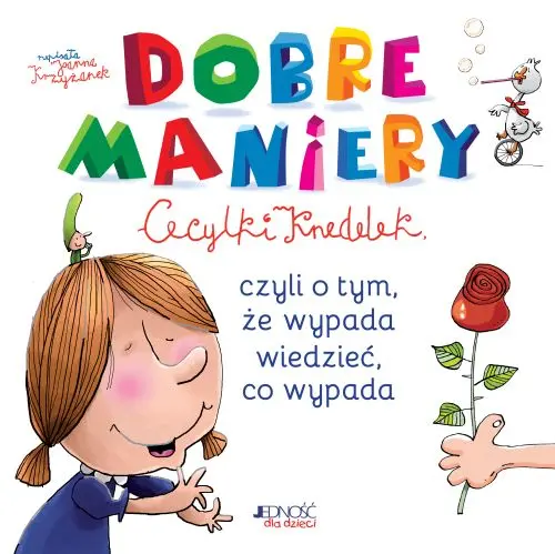 Okładka: Dobre maniery Cecylki Knedelek, czyli o tym, że wypada wiedzieć, co wypada