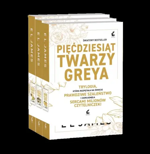 Okładka: Pakiet - Pięćdziesiąt Twarzy Greya nowe wydanie