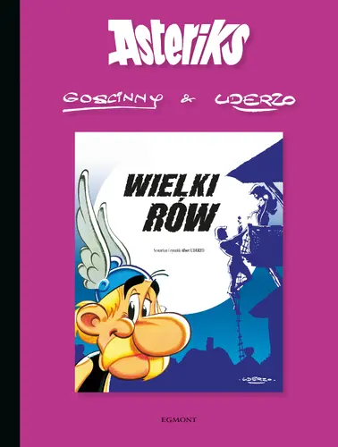 Okładka: Asteriks. Tom 25. Wielki rów